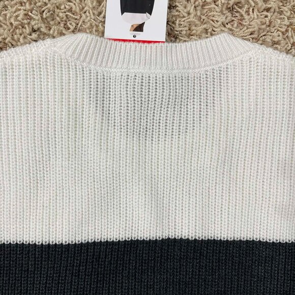 Matty M Women's Elbow Sleeve Colorblock Sweater, Size Medium (New) - Picture 11 of 13